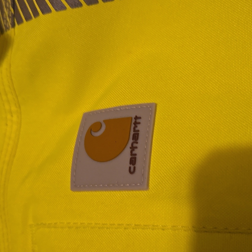 Carhartt Men's High-Visibility Waterproof Class 3 Sherwood Jacket Size M - Picture 4 of 13